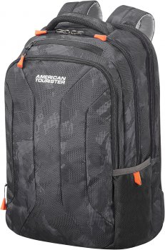 Pánský městský batoh na notebook 15.6 Urban Groove Camo Grey 107230-L403, AMERICAN TOURISTER