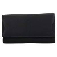 Dámská kožená dlouhá tmavě modrá peněženka BLC/4735/220 NAVY, Lagen