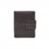 Pánská kožená peněženka 2077/T hnědá velká kapsa na drobné na zip, Lagen