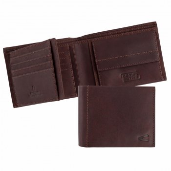 Pánská kožená peněženka Niagara 253-704-29 hnědá RFID, Camel Active