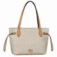Kabelka Barina zip shopper mixed white 8441-155 béžová, Gabor