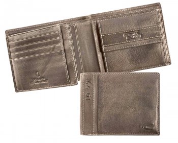 Pánská kožená peněženka 247-703-60 šedá, Camel Active