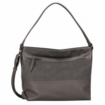 Kabelka Nicolina Hobo bag M 010908 šedá, TOM TAILOR