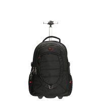 P�nsk� batoh na kole�k�ch Cornell 15" Trolley Backpack Black 47085-001, ENRICO BENETTI
