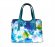 Ko�en� d�msk� kabelka 51361-D32 tyrkysov� + b�l�, MAXFLY
