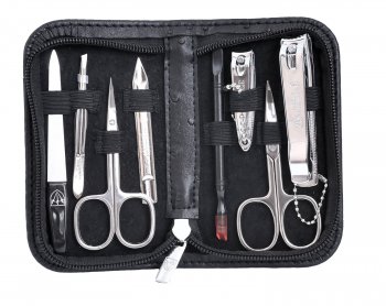 Manikra 8dln v ernm koenkovm pouzde  Kellermann Drei Schwerter 5220 P N ern, Kellermann