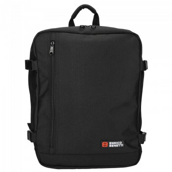 Kabinov batoh Amsterdam 54687 Black, ENRICO BENETTI