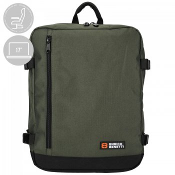 Kabinov batoh Amsterdam 54687-029 zelen, ENRICO BENETTI