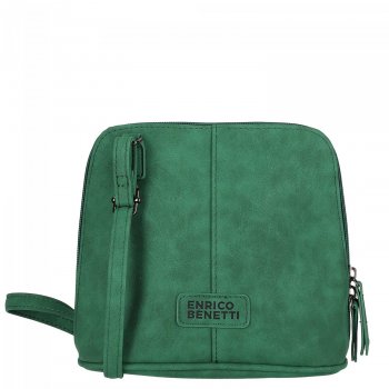 Dmsk crossbody kabelka Kensi 66698-023 zelen, ENRICO BENETTI