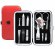 Men�� 6-ti d�ln� sada na manik�ru 7848 MC N RED/SILVER, Kellermann