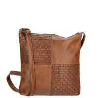 Propl�tan� ko�en� crossbody kabelka Enrico Benetti Sicily 89031-005 hn�d� cognac, ENRICO BENETTI