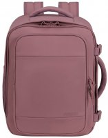 Kabinov� batoh pod sedadlo 40 x 30 x 20 TAKE2CABIN Casual Ms Mono Galactic Mauve 26,5 L bordo 160413-A941, AMERICAN TOURISTER