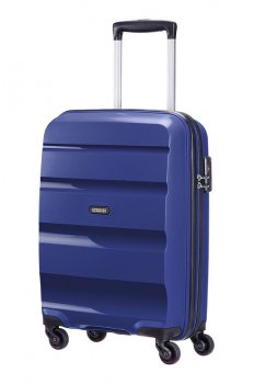 Cestovní kufr vel. S - kabinové zavazadlo TSA zámek BON AIR Spinner S Midnight navy 59422-1552, AMERICAN TOURISTER