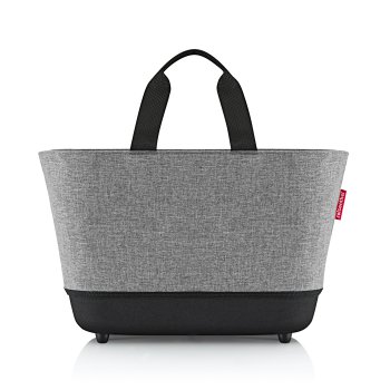 Nákupní košík Reisenthel Shoppingbasket twist silver nákupní košík BE7052, Reisenthel