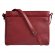 Ko�en� kabelka p�es rameno LB-206 tmav� �erven�, New bags leather