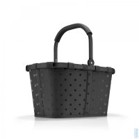 Carrybag Frame Glossy dots black nkupn kok BK7076, Reisenthel