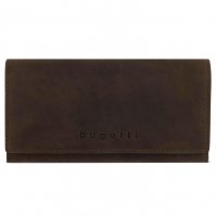 Dlouhá dámská peněženka Bugatti Luca 49563502 hnědá s RFID, Bugatti