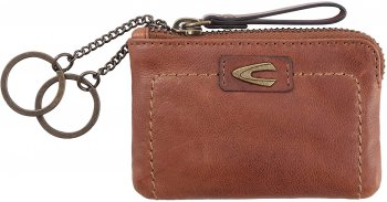 Luxusní kožená klíčenka 298-701-22 hnědá, Camel Active