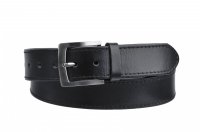 Pánský kožený pásek černý 25-1-60, Penny Belts
