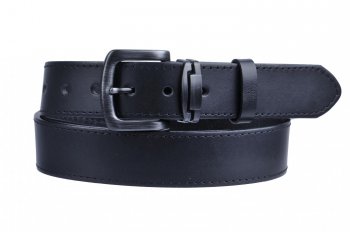 Pánský kožený černý pásek 9-1-60 šířka 40 mm, Penny Belts