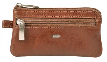 Kožená klíčenka classic new Locals 925498 světle hnědá, Uniko