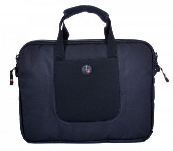 Pánská taška do práce s kapsou na notebook 14"  EB-0013 černá, Famito