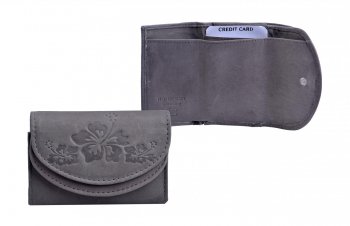 Dámská malá šedá peněženka 7116-B STONE GREY, HJP