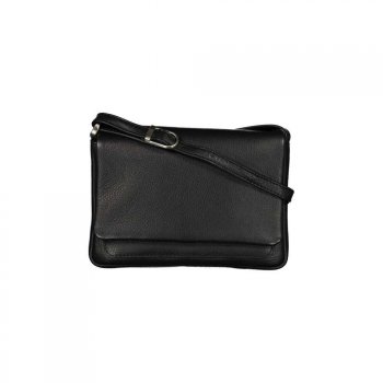 Malá kožená crossbody kabelka ET-0985 černá, Estelle