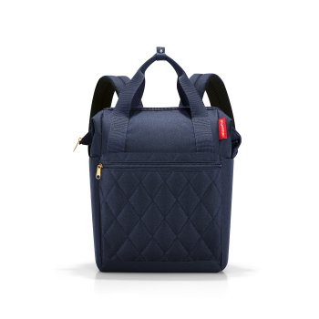 Batoh Allrounder R rhombus midnight gold elegantní dámský městský batoh JR4110, Reisenthel
