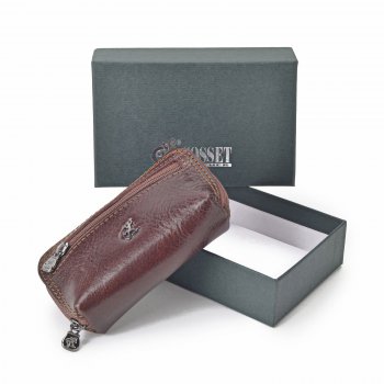 Kožená klíčenka KOMODO hnědá 4475, Cosset