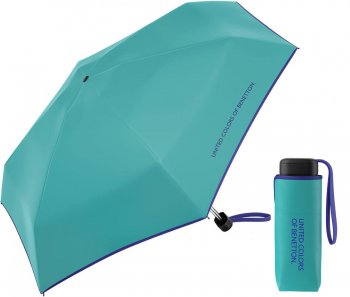 Dmsk skldac detnk Ultra Mini flat turquoise 56507 tyrkysov, Benetton