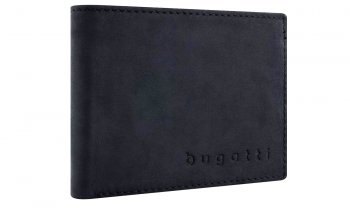 Pánská kožená peněženka Bugatti LUCA 49563201 černá, Bugatti