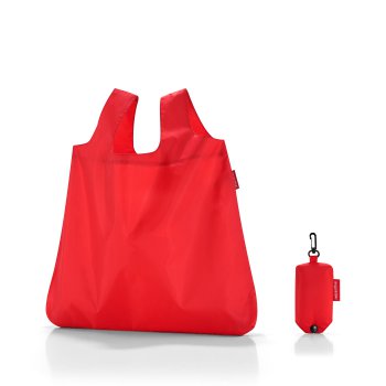 Skládací nákupní taška mini maxi shopper pocket red AO0058 červená, Reisenthel