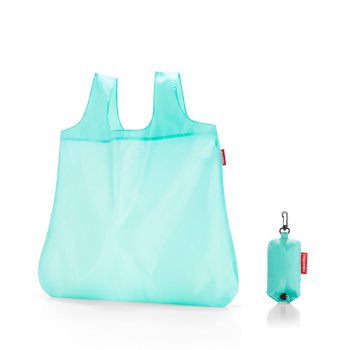 Skládací nákupní taška Mini maxi shopper pocket glacier blue AO0058-J tyrkysová, Reisenthel
