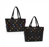 Elegantn nkupn kabelka na zip shopper e1 dots RJ7009, Reisenthel