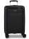 Mal� cestovn� kabinov� kufr 10468-0100 �ern� s vykl�p�c� kapsou na notebook, WORLDPACK