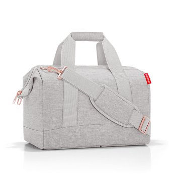 Elegantní dámská cestovní taška Allrounder M twist sky rose MS1035, Reisenthel