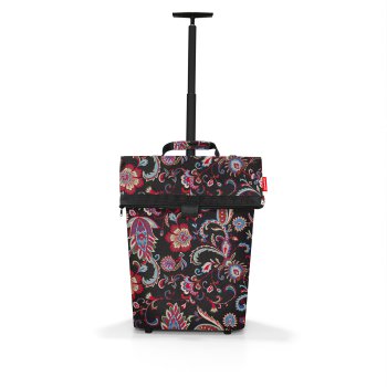 Moderní nákupní taška na kolečkách Trolley M frame paisley black NT7063, Reisenthel