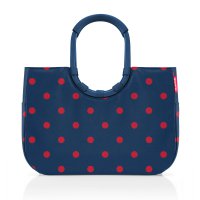 Modern nkupn kok loopshopper L FRAME MIXED DOTS RED OR3076, Reisenthel