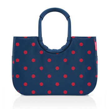 Moderní nákupní košík loopshopper L mixed dots red OR3076, Reisenthel