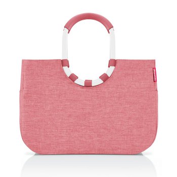 Elegantní nákupní košík loopshopper L frame twist berry OR3085 - poslední kus, Reisenthel