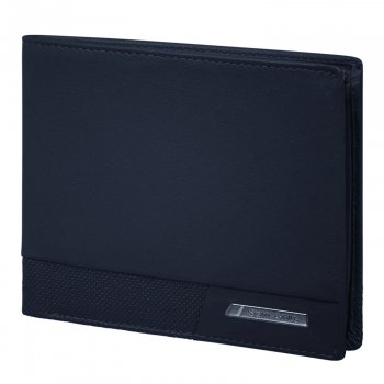 Pánská kožená peněženka  PRO-DLX 6 144538-1615 tmavě modrá, Samsonite