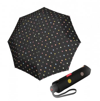 Dámský skládací lehký deštník Umbrella Pocket Classic Dots RS7009, Reisenthel