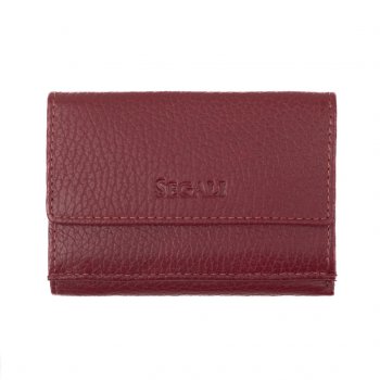 Kožená peněženka dámská malá SG-1756 B bordo, SEGALI