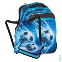 Mal� �koln� set pro prv���ky Fotbal BETA 26 C batoh + pen�l + s��ek na t�locvik, Bagmaster