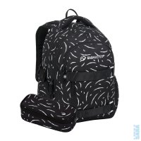 Studentsk� batoh NOMAD 25 A � �erno-b�l� (batoh + pen�l), Bagmaster