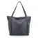 Velk� �ern� ko�enkov� kabelka shopperka 8024, TANGERIN