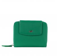 Joy D�msk� pen�enka z hladk� k��e s RFID ochranou � st�edn� velikost 41353-294-094 zelen�, Braun B�ffel