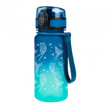 Malá tritanová láhev na pití 350 ml Gradient Motýl A-32955, Baagl