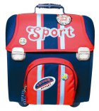�koln� aktovka modro/�erven� motiv - sport, COOL